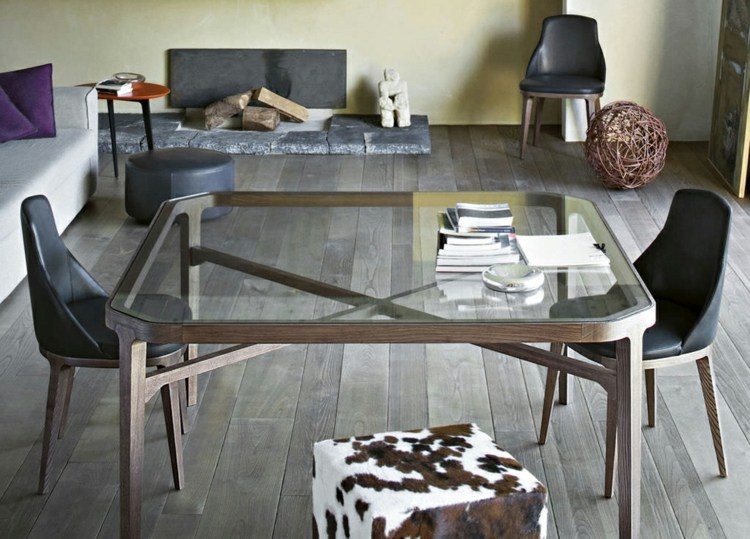Table et chaises avec déco salle à manger: idées 29 photos Salle manger décor à Buffet