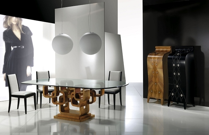 table-manger-pied-central-sculptural-bois-massif-TA34K-Carpanelli