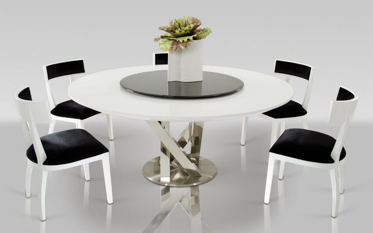 table-ronde-luxe-elegance-chaises