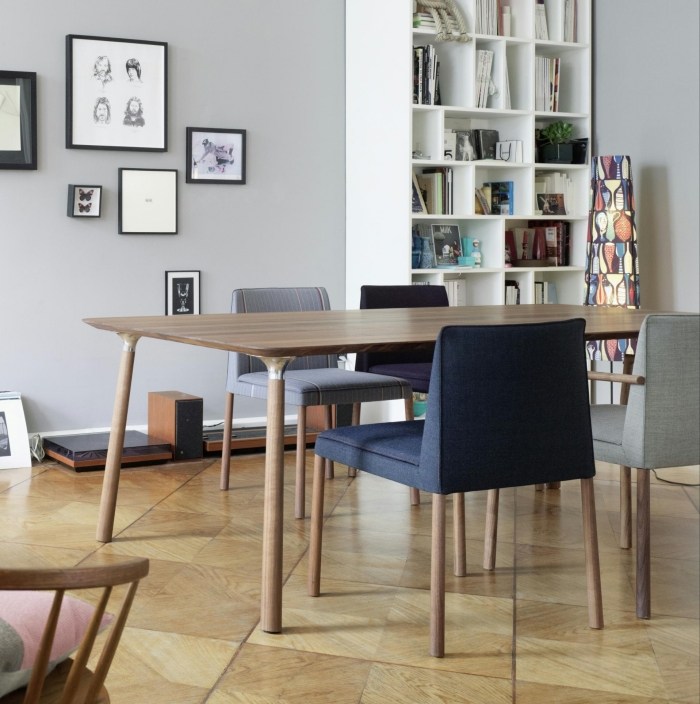 table-salle-manger design-italien-Studio-Lievore-Altherr-Molina-Thonet