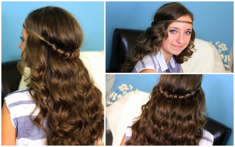 Idée de coiffure femme avec mèches torsadées: propositions!