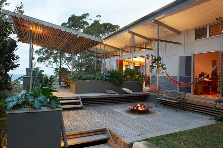 20 idées créatives d' aménagement terrasse ensoleillée Coloniales Créatif Balcon