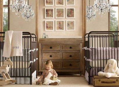 chambre-de-bébé-idees-amenagemen-lit-commode-deco-murale-tableau