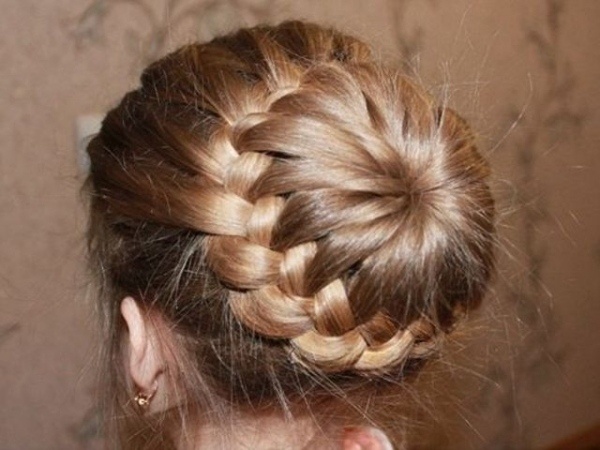 Chignon tressé photos et idées superbes à emprunter!