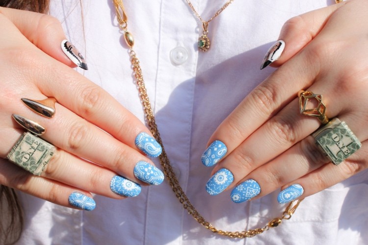 Déco ongles pour l' été en 75 idées: laissez nous vous inspirer! Sol Tribal idées