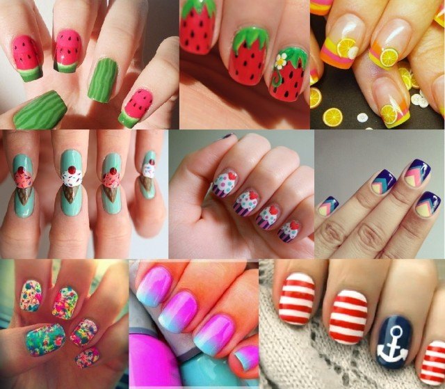 Déco ongles pour l\u0027 été en plus de 75 idées laissez,nous vous inspirer!