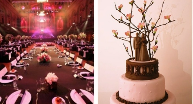 deco-mariage-table-gâteau-branchettes-figurines-centre-table