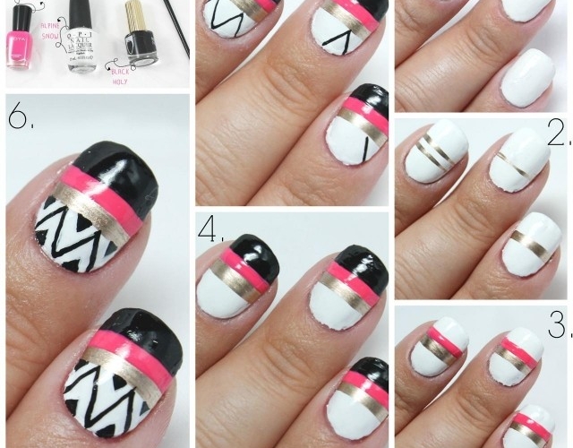 Déco ongle facile :30 idées pas-à-pas pour réussir le dessin sur ongle