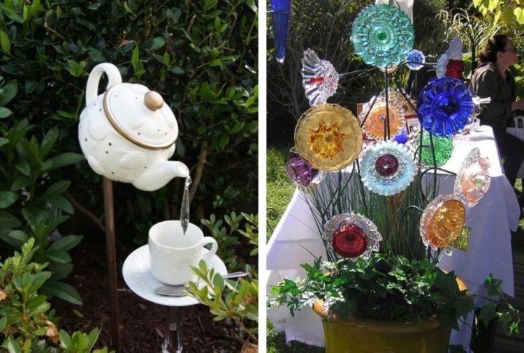 decoration-de-jardin-fleurs-DIY-verre-theillere-porcelaine