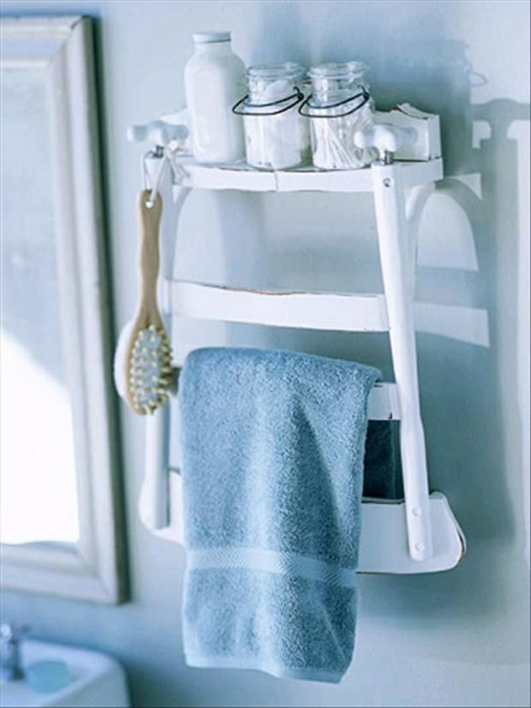 30 idées créatives et originales de diy déco en vieux objets Bains salle idées de Recup