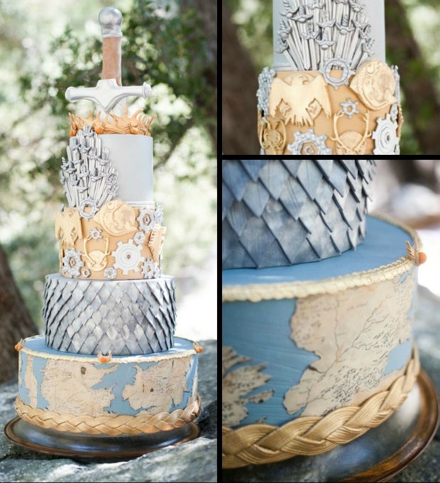 gâteau-mariage-unique-inspiré-Game-of-Thrones-Trône-de-fer