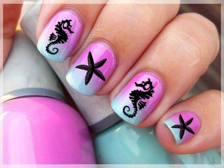 Idée nail art été 2015 \u2013 couleurs pastel, motifs géométriques et tribaux