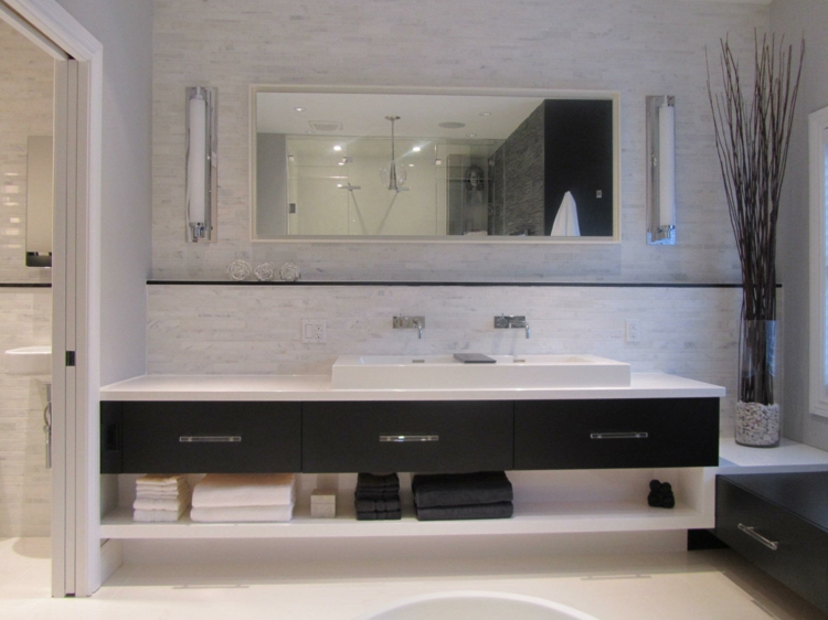 luminaire-salle-de-bain-applique-murale-miroir-rectangulaire-lavabo