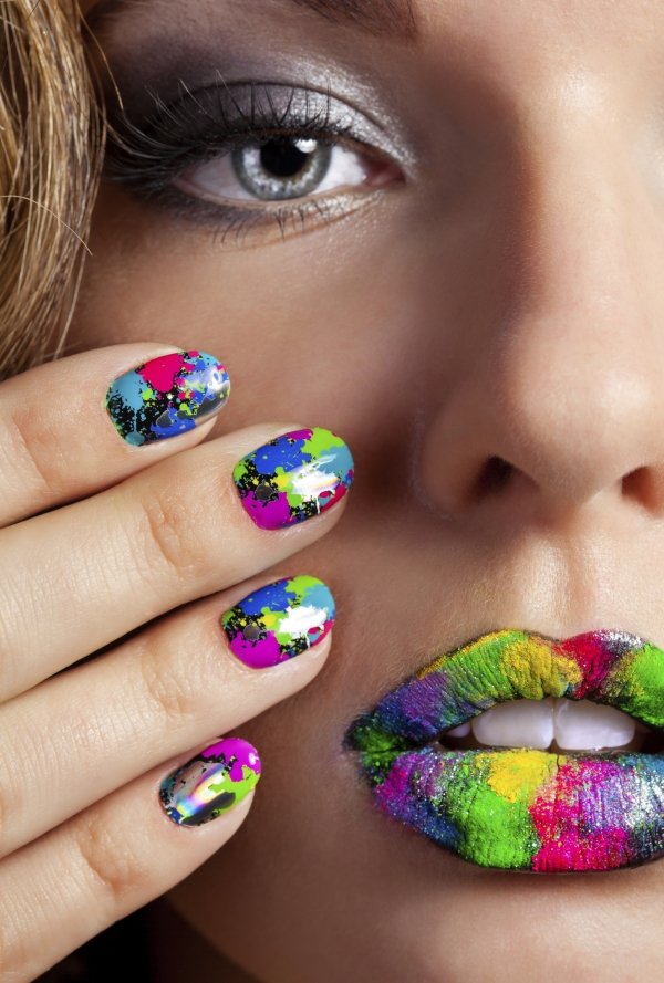 ongles nail art swag tendance 2015 couleurs