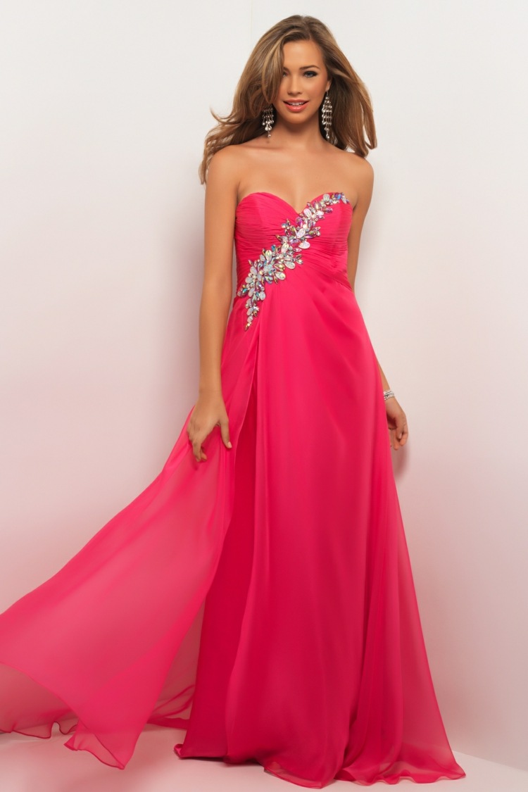 robe-bal-promo-mousseline-rose-bustier-coeur-strass