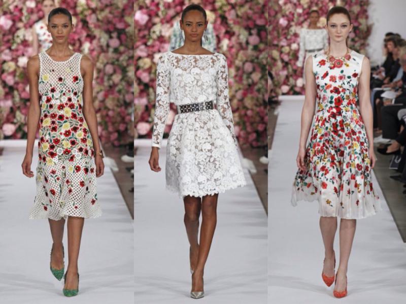 robe-fleurs-midi-tendance-printemps-été-2015-Oscar-de-la-Renta