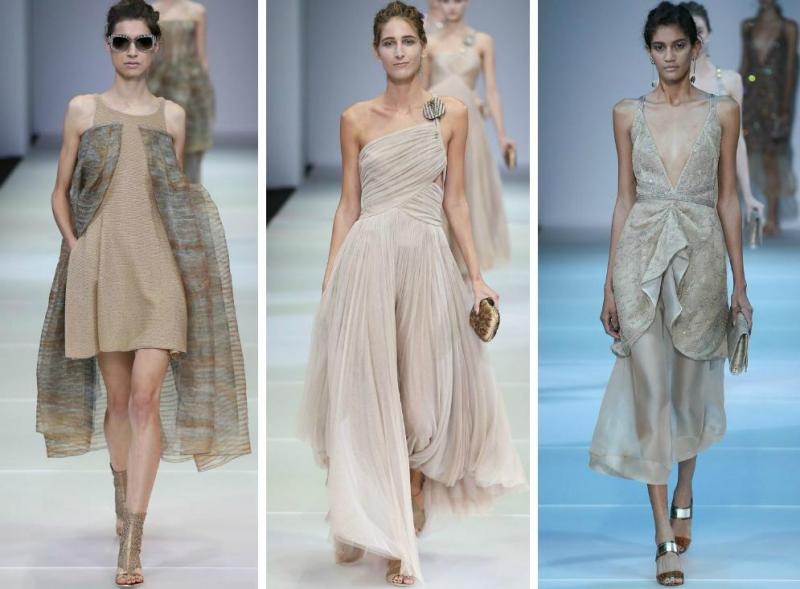 robes tendance printemps été 2015 Giorgio Armani