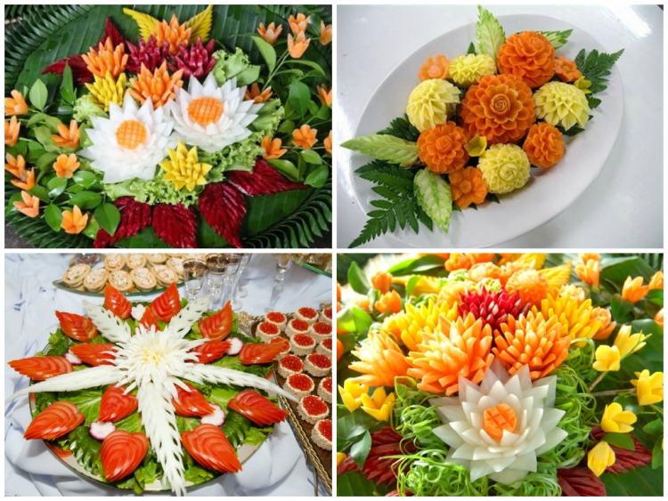sculpture-fruit-legume-fleurs-carottes-tomates-concombres-betterave