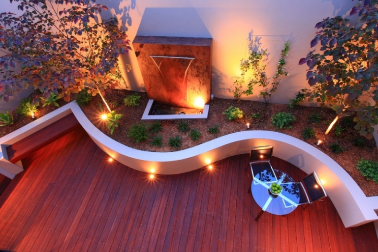 spot LED extérieur encastrable projecteur-terrasse-jardin
