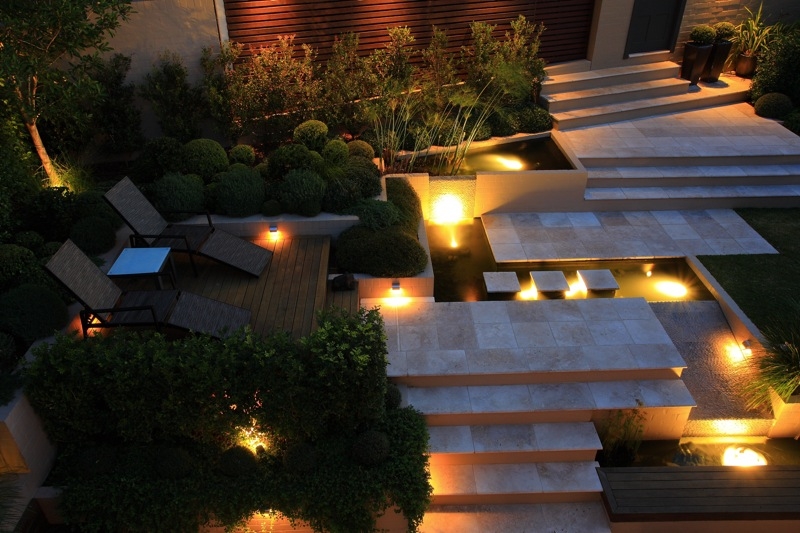 Spot LED extérieur- 45 l'éclairage de jardin moderne