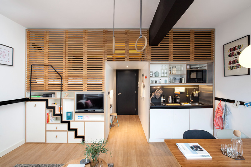 appartement-studio-design-Zoku-chambre-salon-cuisine