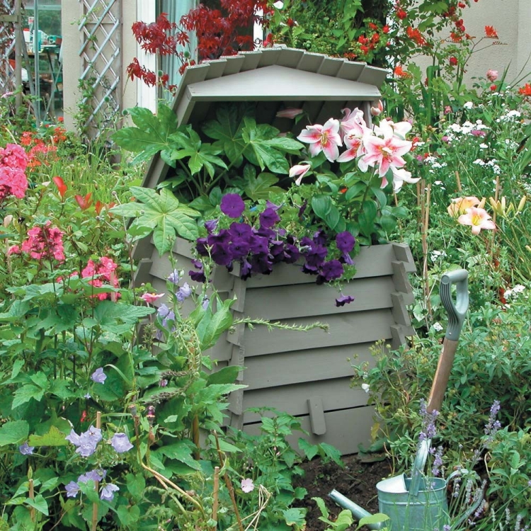 composteur bois DIY-idee-amenagement-deco-jardin