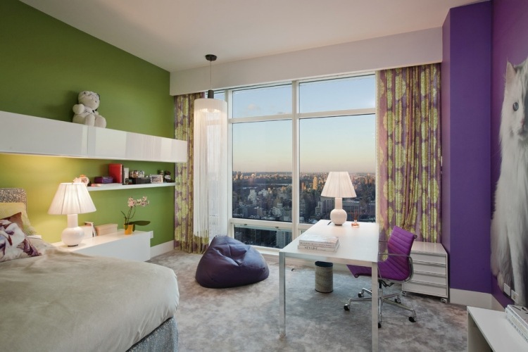 Chambre enfants dans le langage des couleurs 60 idées déco