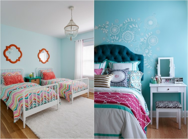Chambre enfants dans le langage des couleurs 60 idées déco