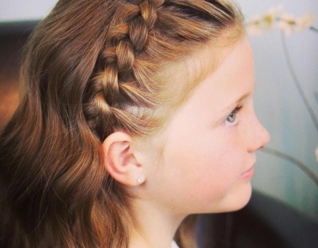 Coiffure fillette moderne – idées chic et impressionnantes