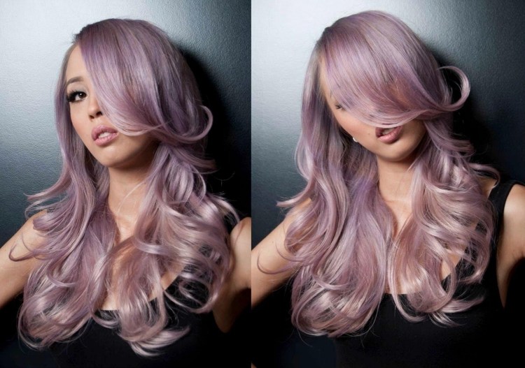 couleur-cheveux-longs-printemps-été-2015-lilas-cendré