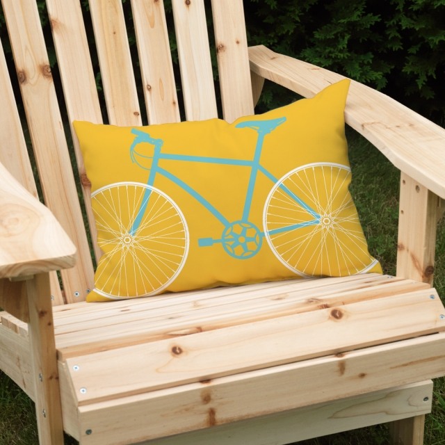 coussin-extérieur-dessin-bicyclette-chaise-bois