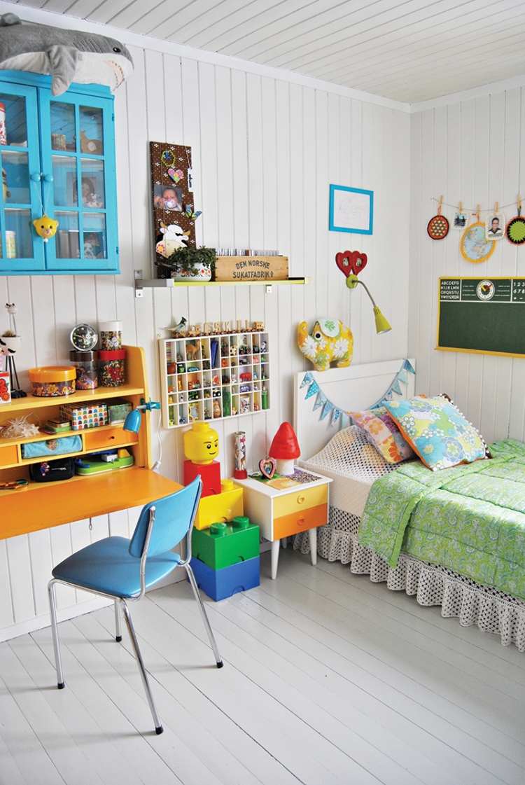 88 idées cool de déco chambre enfant au charme rétro