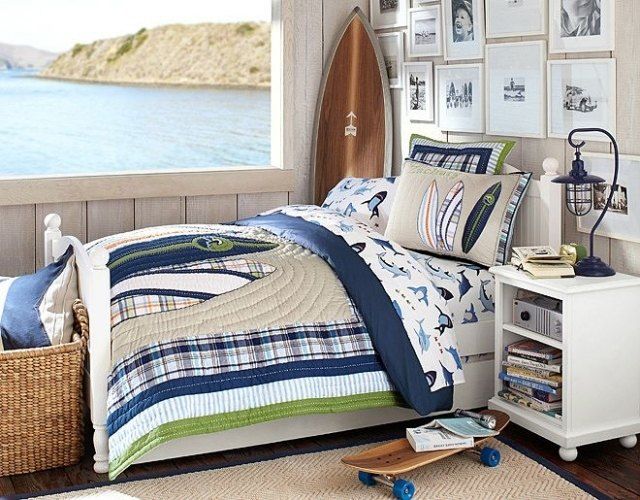 88 idées cool de déco chambre enfant au charme rétro Noir Literie inspiration