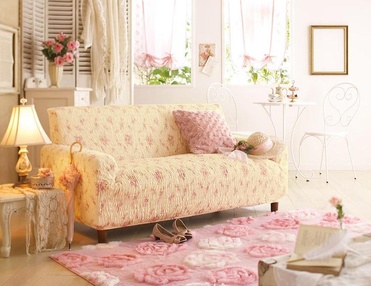 décoration-Shabby-déco-florale-rose-textiles-fleuris-tapis-motif-roses-3d