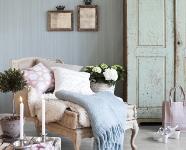 Décoration shabby - meubles récup superbes sur fond blanc!