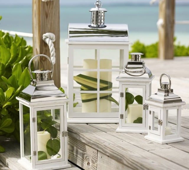 décoration-terrasse-plage-lanternes-blanches-chic