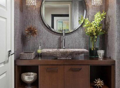 décoration-wc--sous-vasque-miroir-etagere-rangement-miroir-rond