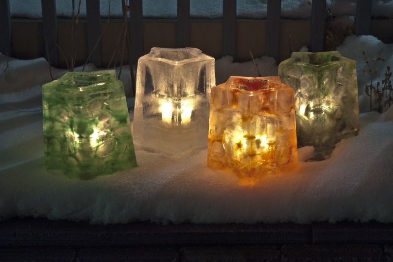 eclairage-exterieur-décoratif-lanternes-glace-DIY