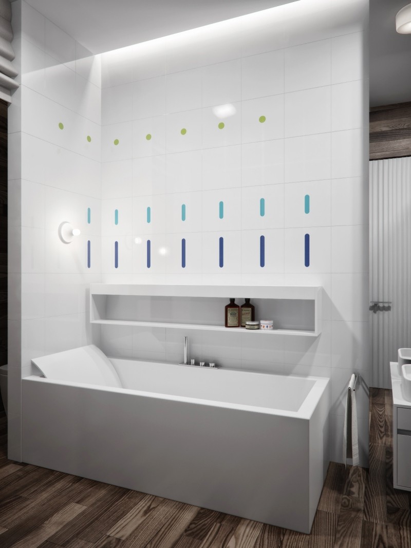 eclairage-led-indirect-salle-bains-blanche-plafond-applique-murale