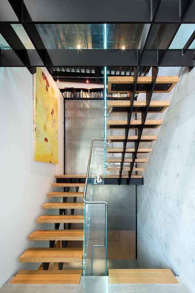 escalier-design-moderne-2-limons-centraux-acier-marches-bois