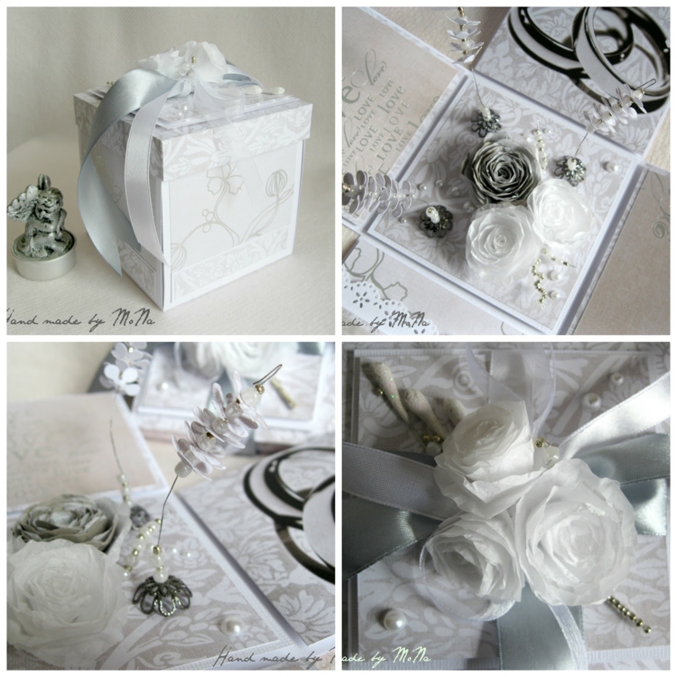 idees-decoration-mariage-blanche-fleurs-roses-blanc-argent-rubans