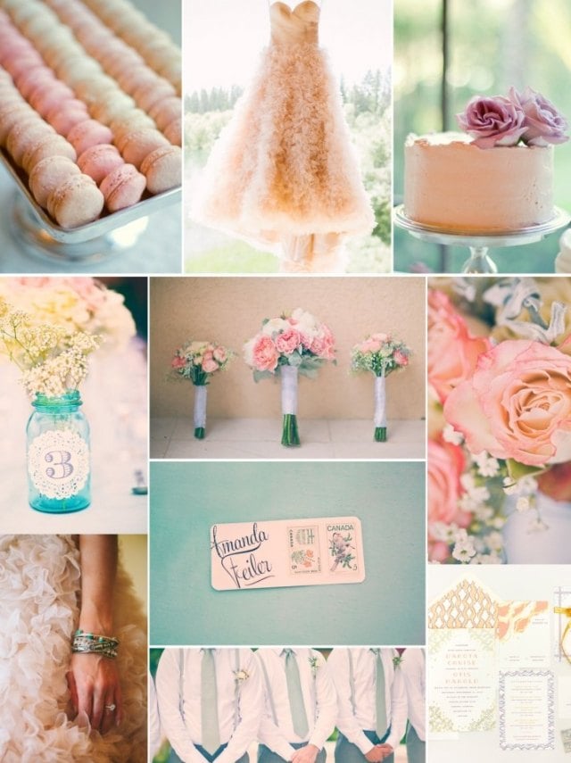 idees-decoration-mariage-couleurs-pastel-macarons-roses-gpateau-robe-mariée