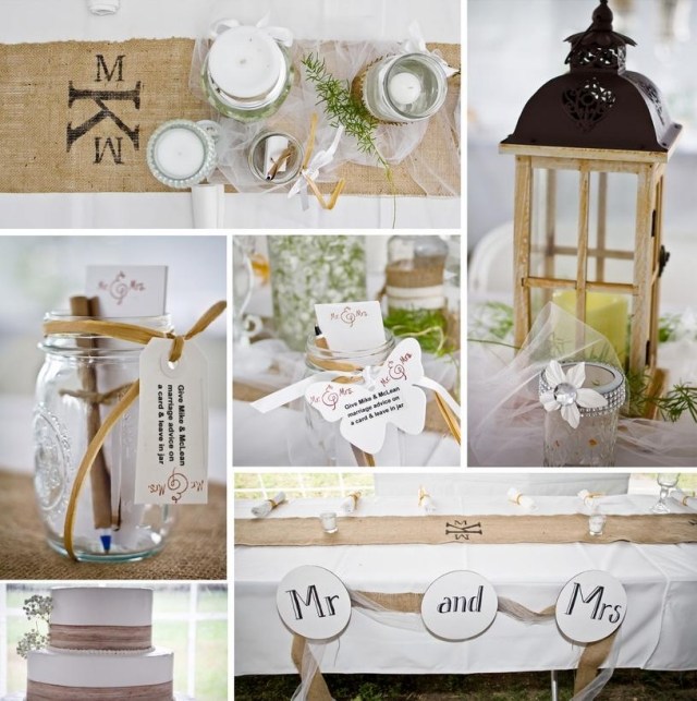 idees-decoration-mariage-rustique-lanterne-chemin-table-jute-noms-table