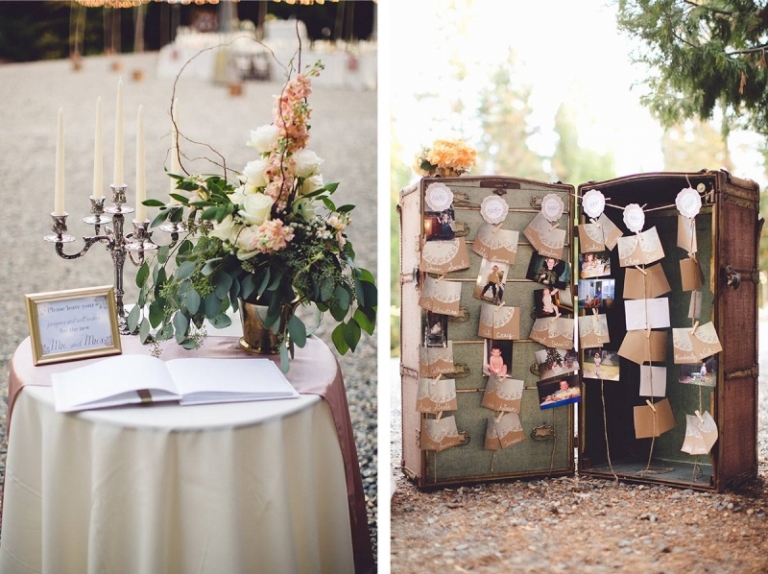 livre-or-table-appoint-décoration-valise-mariage-vintage