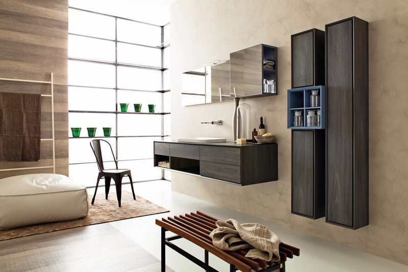 meuble salle de bain en bois -ensemble-colonnes-meuble-sous-vasque-LIBERA 3D-COMPOSITION L02-NOVELLO
