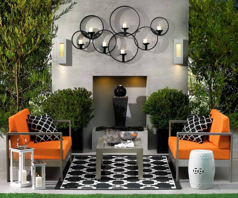 meubles et décoration motifs créatifs terrasse jardin