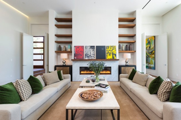 meubles-salon-agencement-symétrique-point-focal-salon-design