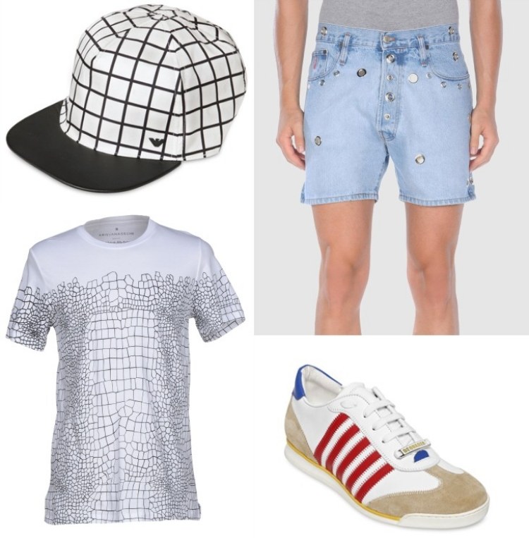 mode-été-2015-homme-t-shirt-motifs-grphiques-jeans-casquette