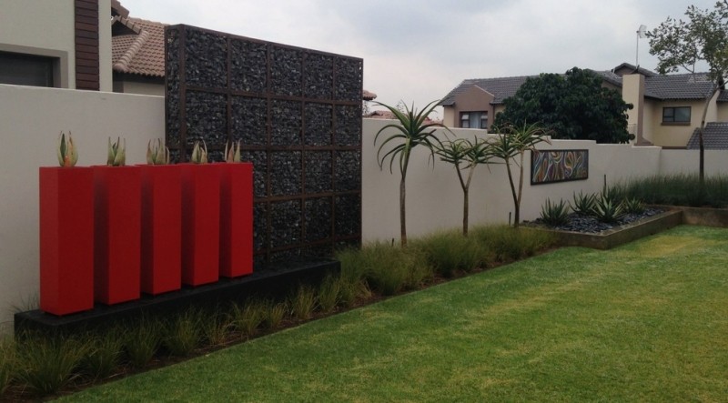 Mur et clôture gabion: idées pour le jardin en 31 photos! Portail inspiration clôture