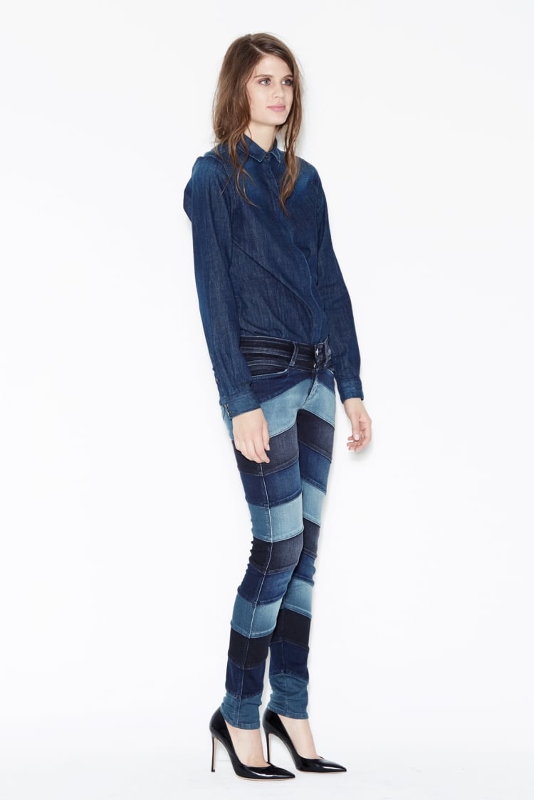 patchwork-facile-tout-denim-jeans-pièces-claires-foncées patchwork facile